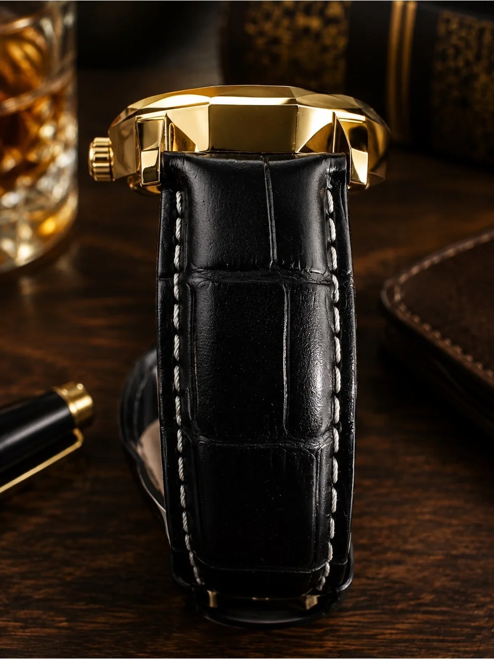 69123 Invicta Objet D Art Epigraph Automatic Men's Watch w/ Skeleton Dial Black